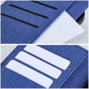 GOMMA Book für IPHONE 17 Pro Blau – Bild 9