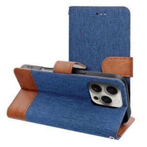 Jeans Book für iPhone 16 Pro in Blau