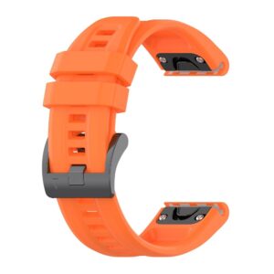 Armband für Garmin FENIX 3 / 3HR / 5X / 6X / 6X PRO / 7X / 7X PRO Smartwatch in Orange (8)