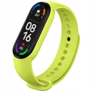 Silikon-Armband für XIAOMI Mi Band 5 / 6 / 7 in Grün (05)