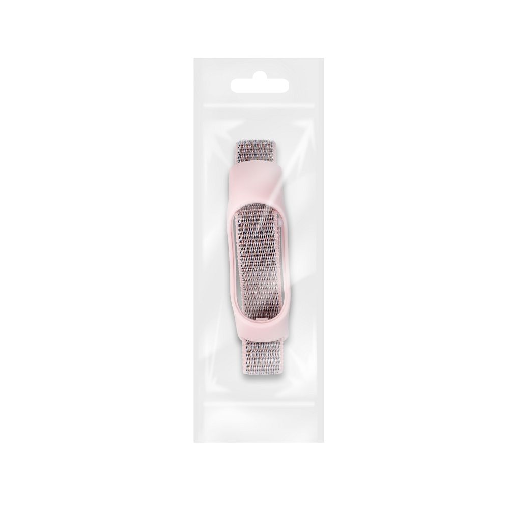 Nylonarmband für XIAOMI Mi Band 5 / 6 / 7 pink (07) – Bild 5