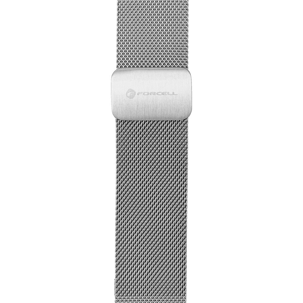 FORCELL F-DESIGN FS11 magnetisches Edelstahlarmband für SAMSUNG Watch 22 mm Silber – Bild 9
