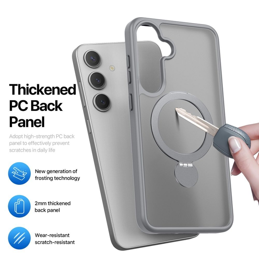 DUX DUCIS Hülle YIND kompatibel mit MagSafe für SAMSUNG S25 Plus Grau – Bild 5