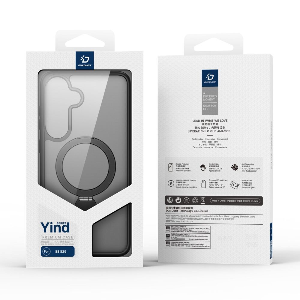 DUX DUCIS YIND Handyhülle für SAMSUNG S25 schwarz – Bild 3
