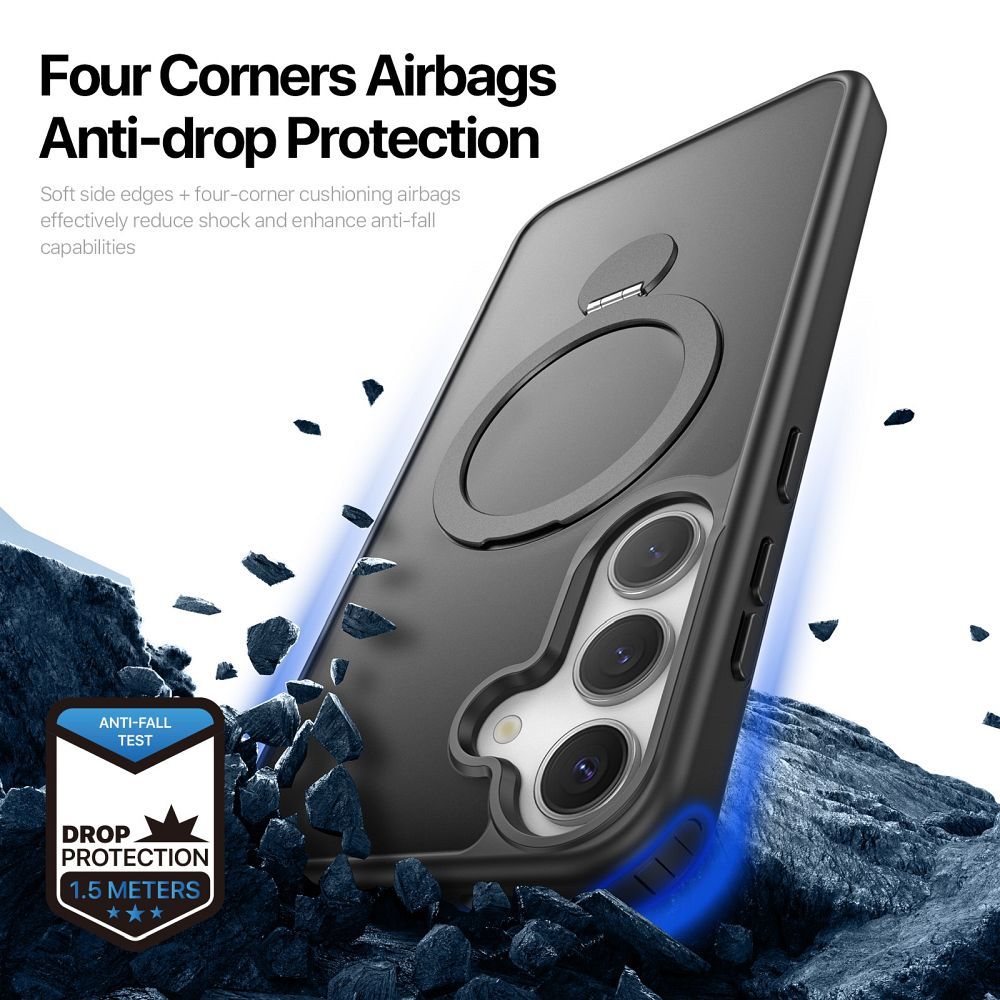 DUX DUCIS YIND Handyhülle für SAMSUNG S25 schwarz – Bild 4