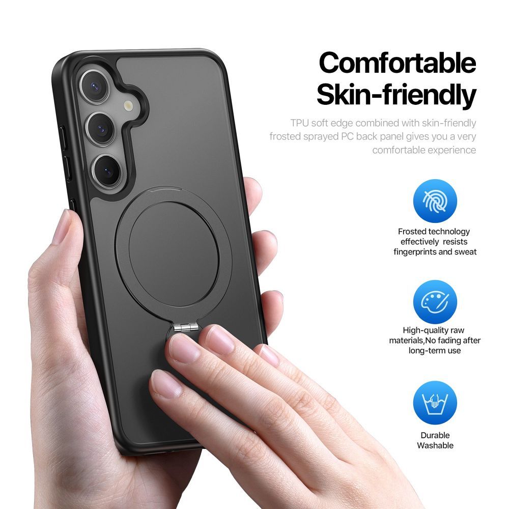 DUX DUCIS YIND Handyhülle für SAMSUNG S25 schwarz – Bild 5