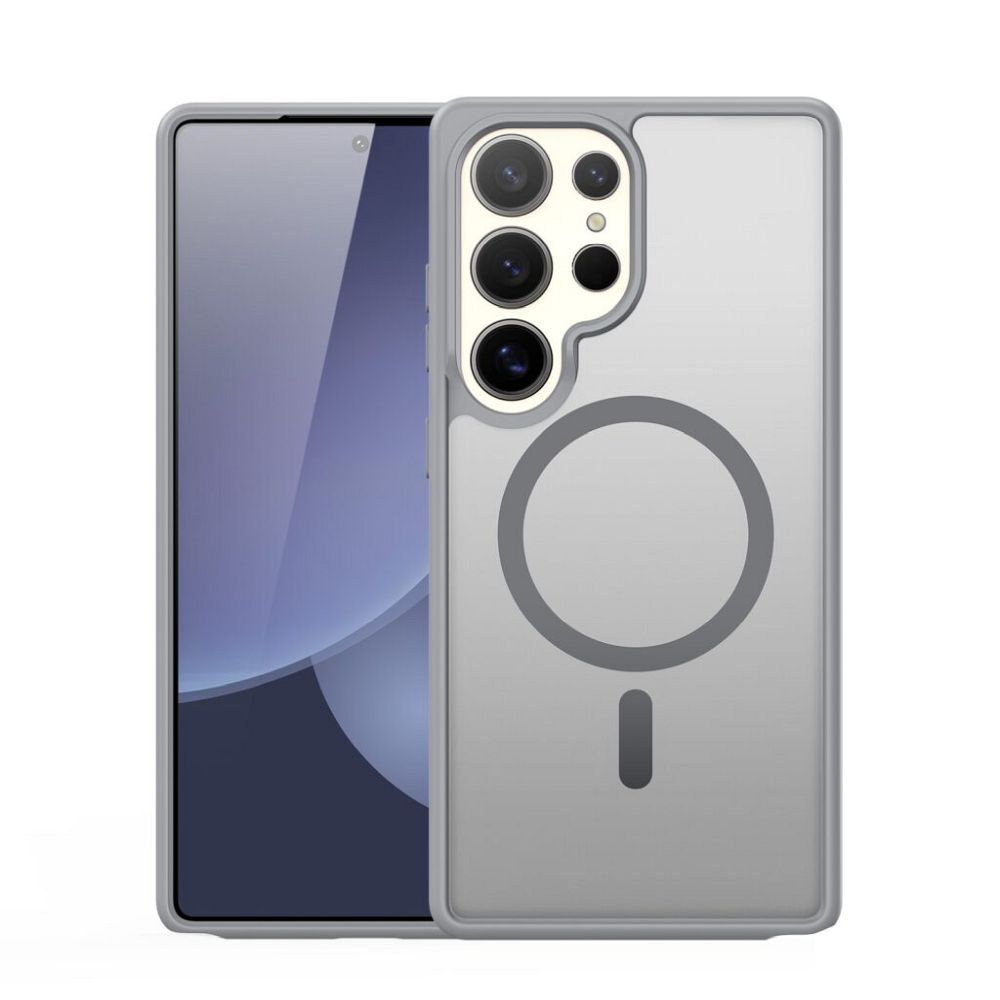 DUX DUCIS Hülle YIND kompatibel mit MagSafe für SAMSUNG S25 Ultra in Grau