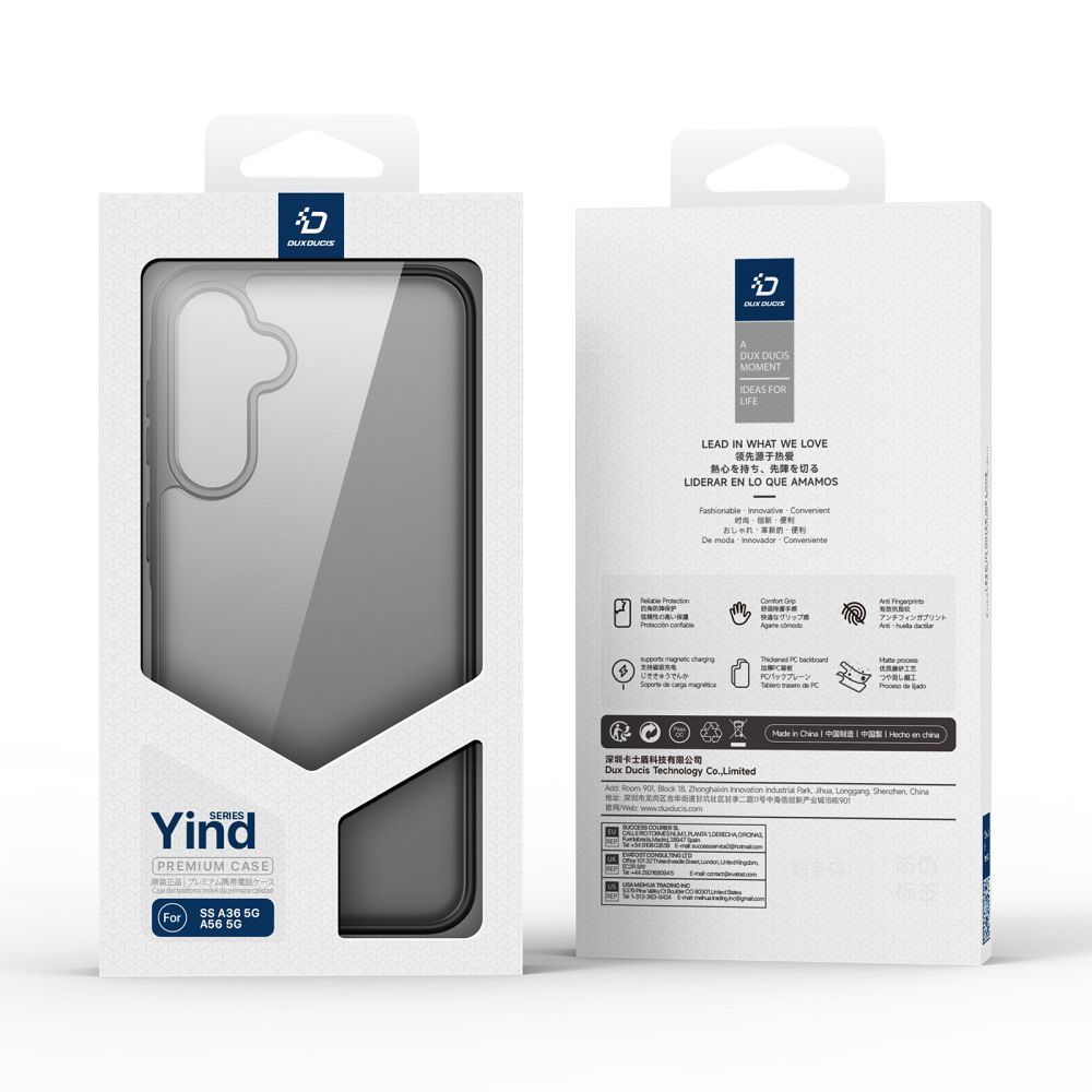 DUX DUCIS YIND Handyhülle für SAMSUNG A36/56 5G, Schwarz – Bild 3