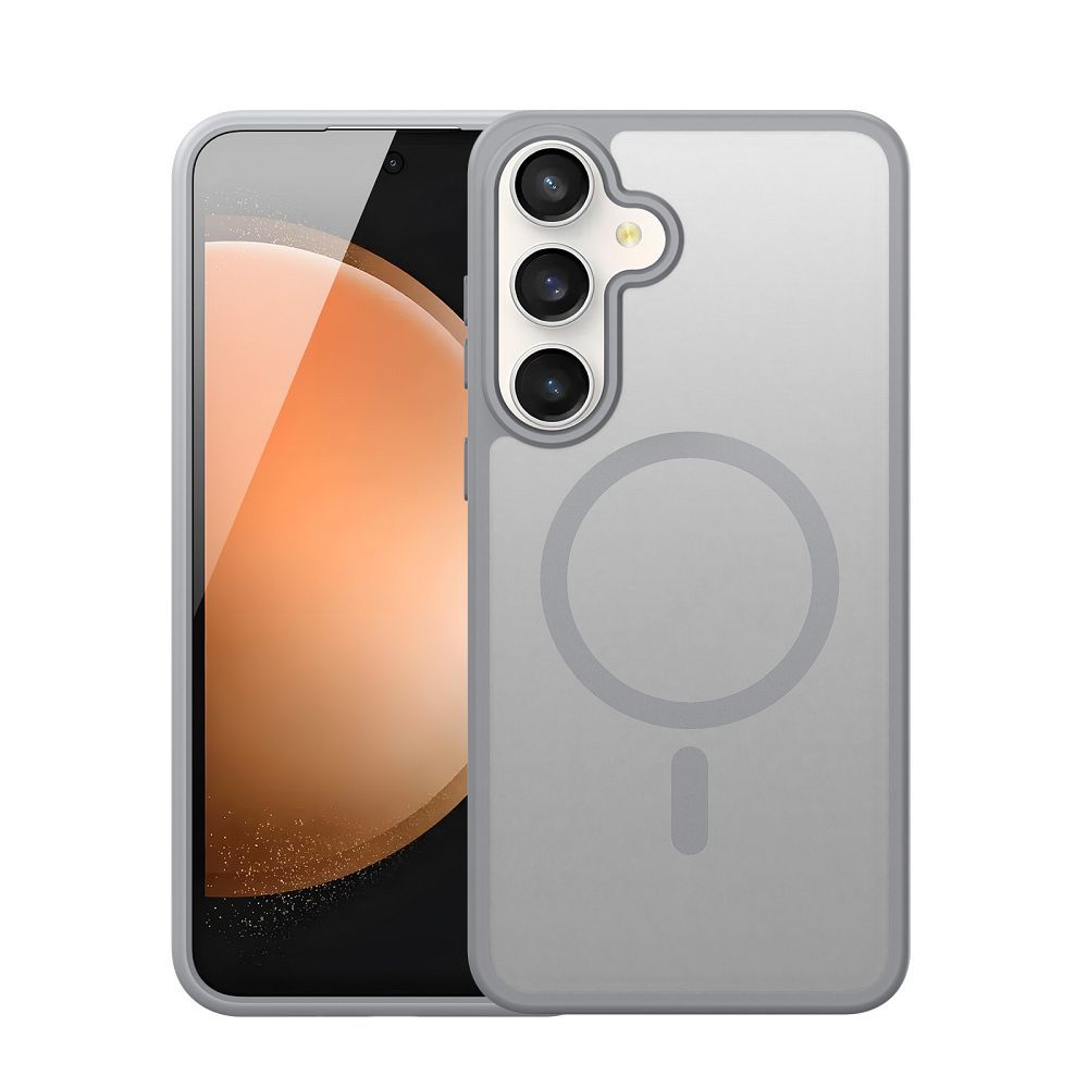 DUX DUCIS Hülle YIND kompatibel mit MagSafe für SAMSUNG S25 FE Grau