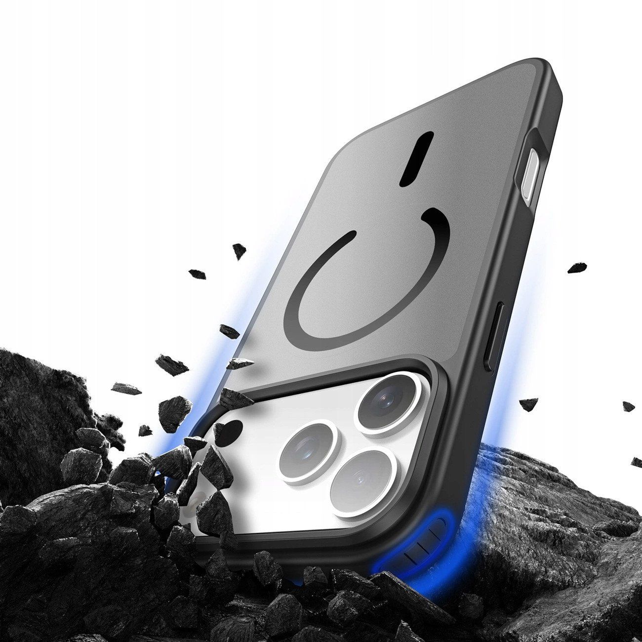 DUX DUCIS YIND (offener Ring) Handyhülle für iPhone 17 Pro in Schwarz – Bild 8