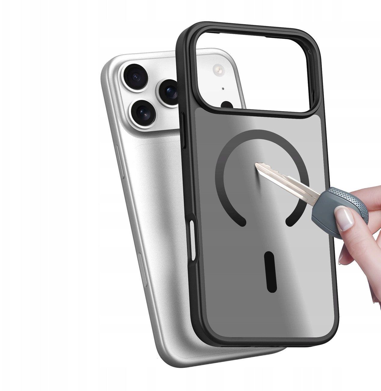 DUX DUCIS YIND (offener Ring) Handyhülle für iPhone 17 Pro Max Schwarz – Bild 7