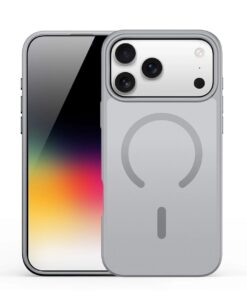 DUX DUCIS Hülle YIND kompatibel mit MagSafe für iPhone 17 Pro Max (Offener Ring) Grau