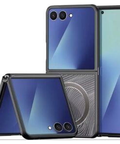 DUX DUCIS YIND Handyhülle für SAMSUNG Z Flip7 (Full Window) Schwarz