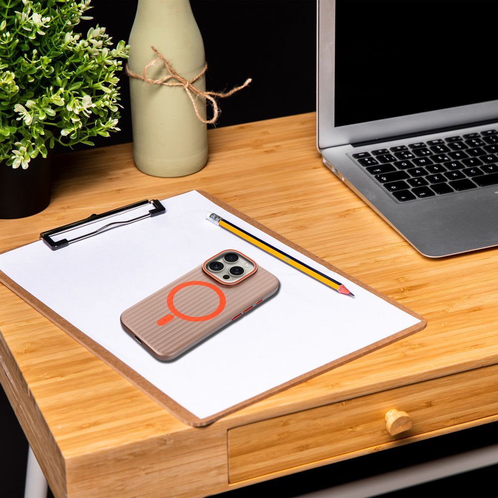 Simply Case kompatibel mit MagSafe für iPhone 15 Pro Titan Desert – Bild 4