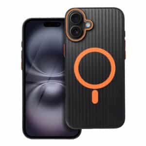 Simply Hülle kompatibel mit MagSafe für iPhone 16 Plus Titan-Schwarz