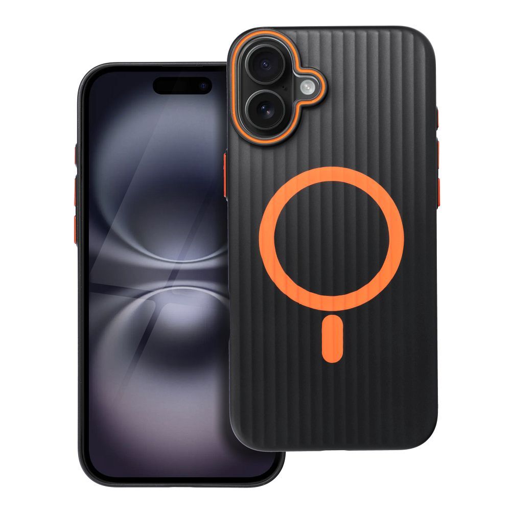 Simply Hülle kompatibel mit MagSafe für iPhone 16 Plus Titan-Schwarz