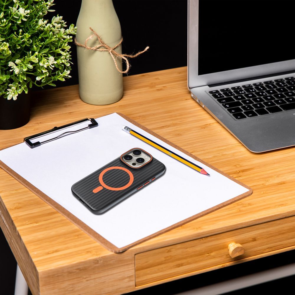 Simply Hülle kompatibel mit MagSafe für iPhone 16 Plus Titan-Schwarz – Bild 4