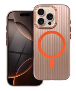 SIMPLY Hülle kompatibel mit MagSafe für iPhone 16 Pro Titanium Desert