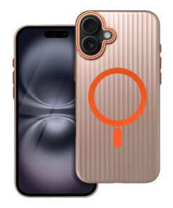 SIMPLY Case kompatibel mit MagSafe für iPhone 16 Plus Titanium Desert