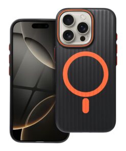 Simply Case kompatibel mit MagSafe für iPhone 13 Pro in Titan-Schwarz