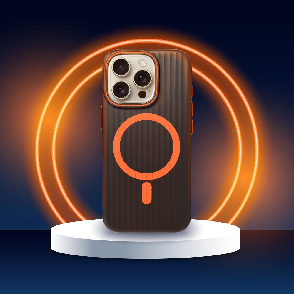 SIMPLY Case kompatibel mit MagSafe für iPhone 14 Pro Max Titan Schwarz – Bild 6