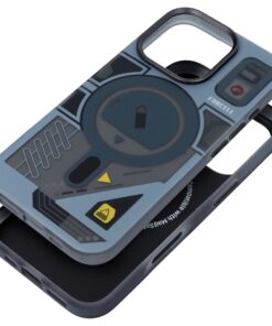 Hülle für iPhone 16 PLUS Forcell F-Protect Levels Dual Layer 4D-Technologie kompatibel mit MagSafe Militärischer Falltest Cybergrau