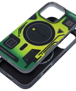 Hülle für iPhone 16 PLUS Forcell F-Protect Levels Dual Layer 4D Technologie kompatibel mit MagSafe Military Drop-Test Cyber Green