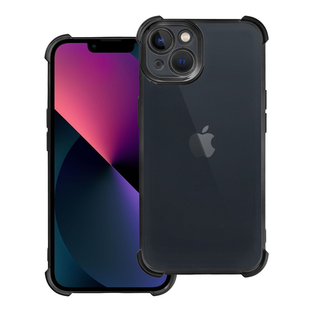 Hülle ANTISHOCK ELECTRO für iPhone 13 Schwarz