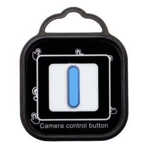 Camera Control Active-Button passend für iPhone 16 Series Hüllen Drop Glue / Clear Mag Cover Blau