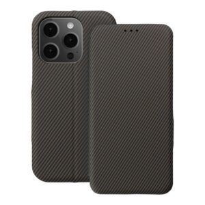 FOLIO Side Magnet Schutzhülle für iPhone 14 Pro, braun