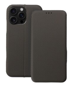 FOLIO Side Magnet Buchhülle für IPHONE 16 PRO MAX braun