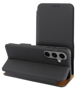 FOLIO Side Magnet Buchhülle für MOTOROLA G55 Grau