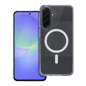 Drop Glue Bunter Ring Mag Cover kompatibel mit MagSafe für SAMSUNG A36 Weiß