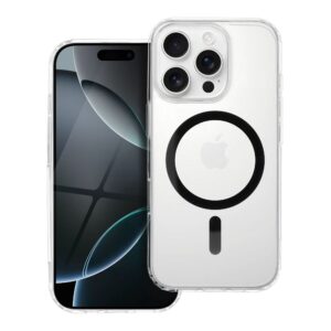 Drop Glue Farbring Mag Cover kompatibel mit MagSafe für iPhone 11 schwarz