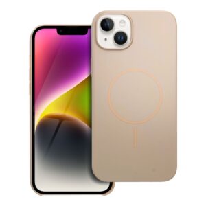 Glossy Mag Cover kompatibel mit MagSafe für IPHONE 14 PLUS in Desert Gold
