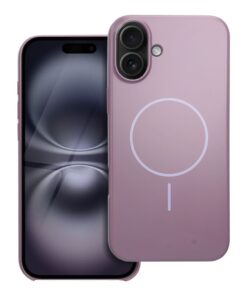 Glossy Mag Cover kompatibel mit MagSafe für iPhone 16 Plus in Lila