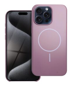 Glossy Mag Cover kompatibel mit MagSafe für IPHONE 15 PRO MAX lila