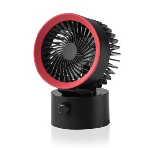 USB-betriebener Schreibtischventilator LLD-F87U schwarz