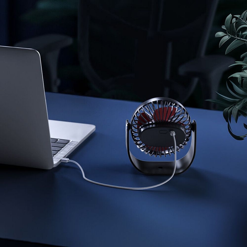 Schreibtischventilator LLD-F82 Blau – Bild 7