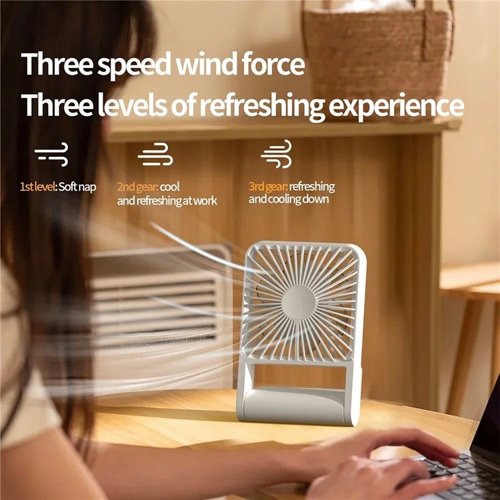 Schreibtischventilator HX-123 beige – Bild 10