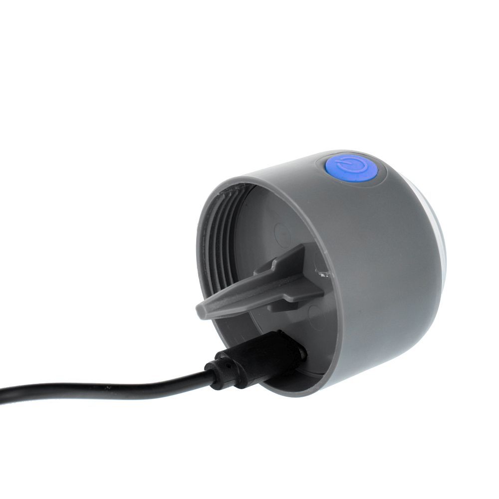 Hundekotbeutel-Spender mit Karabiner und LED-Taschenlampe LLFG24033 Blau – Bild 5