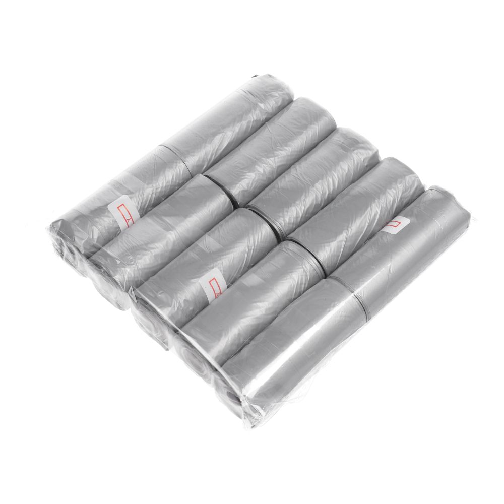 Plastiktüten für Hundekot, 10 Rollen, silber