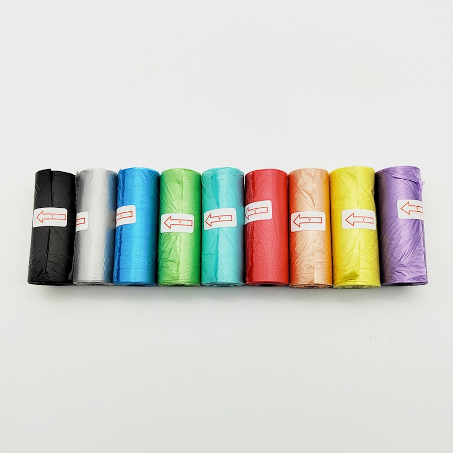 Plastiktüten für Hundekot, 10 Rollen, silber – Bild 3