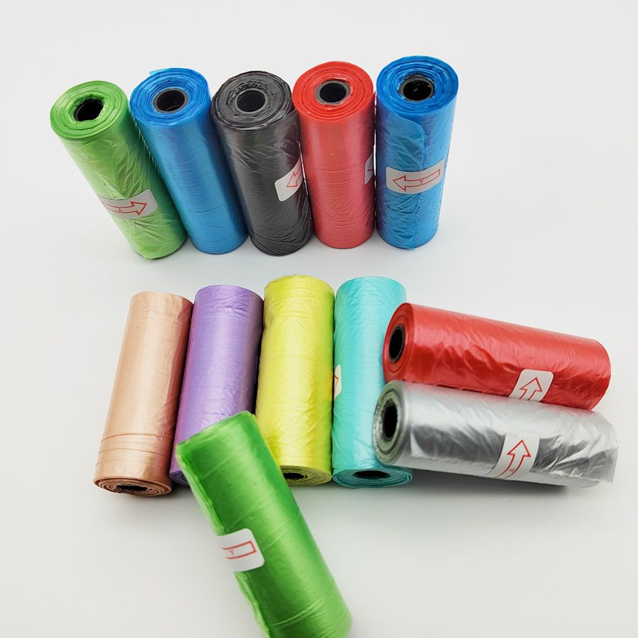 Plastiktüten für Hundekot, 10 Rollen, silber – Bild 4