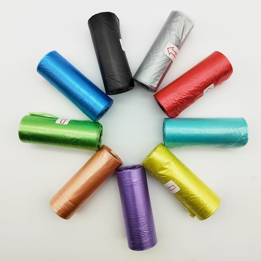 Plastiktüten für Hundekot, 10 Rollen, silber – Bild 5