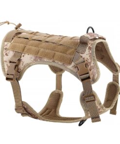Hundegeschirr TACTICAL Größe XL braun