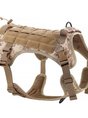 Hundegeschirr TACTICAL Größe S braun