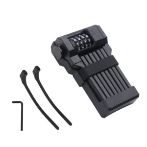 Fahrrad-/Roller Mini-Rahmenschloss mit 4-stelligem Zahlencode FSBYL48532 schwarz