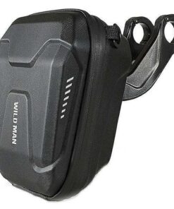 WILDMAN Fahrradtasche für Lenker mit Reißverschluss 3L E8 schwarz