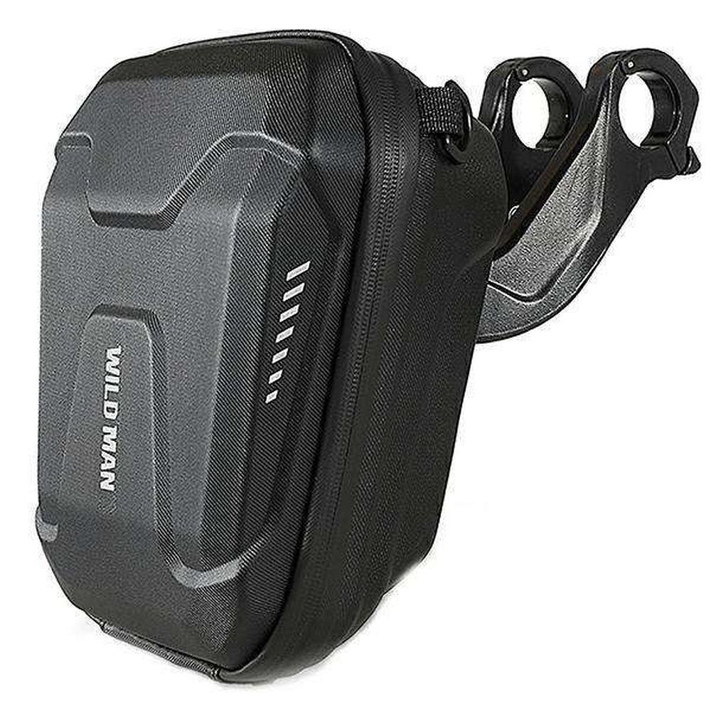 WILDMAN Fahrradtasche für Lenker mit Reißverschluss 3L E8 schwarz